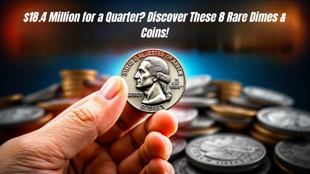 $18.4 Million for a Quarter Discover These 8 Rare Dimes & Coins!