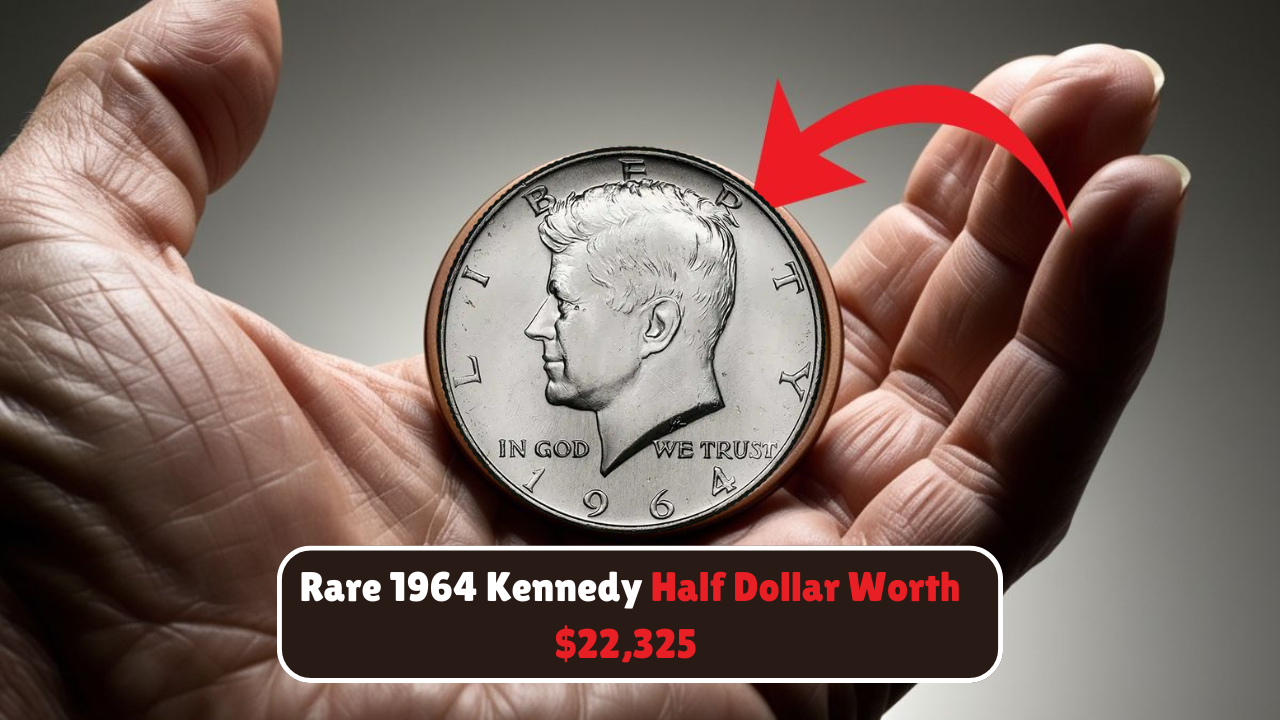 Rare 1964 Kennedy Half Dollar Worth $22,325 – Check Your Collection!